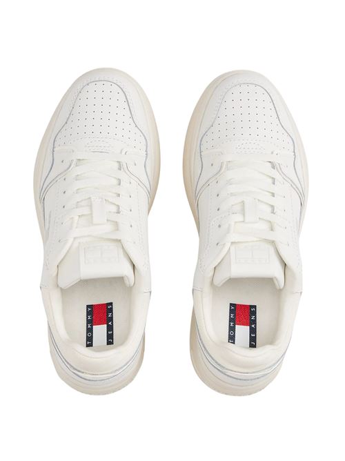 Sneaker bianca in pelle Tommy Jeans | EN0EN0284002T